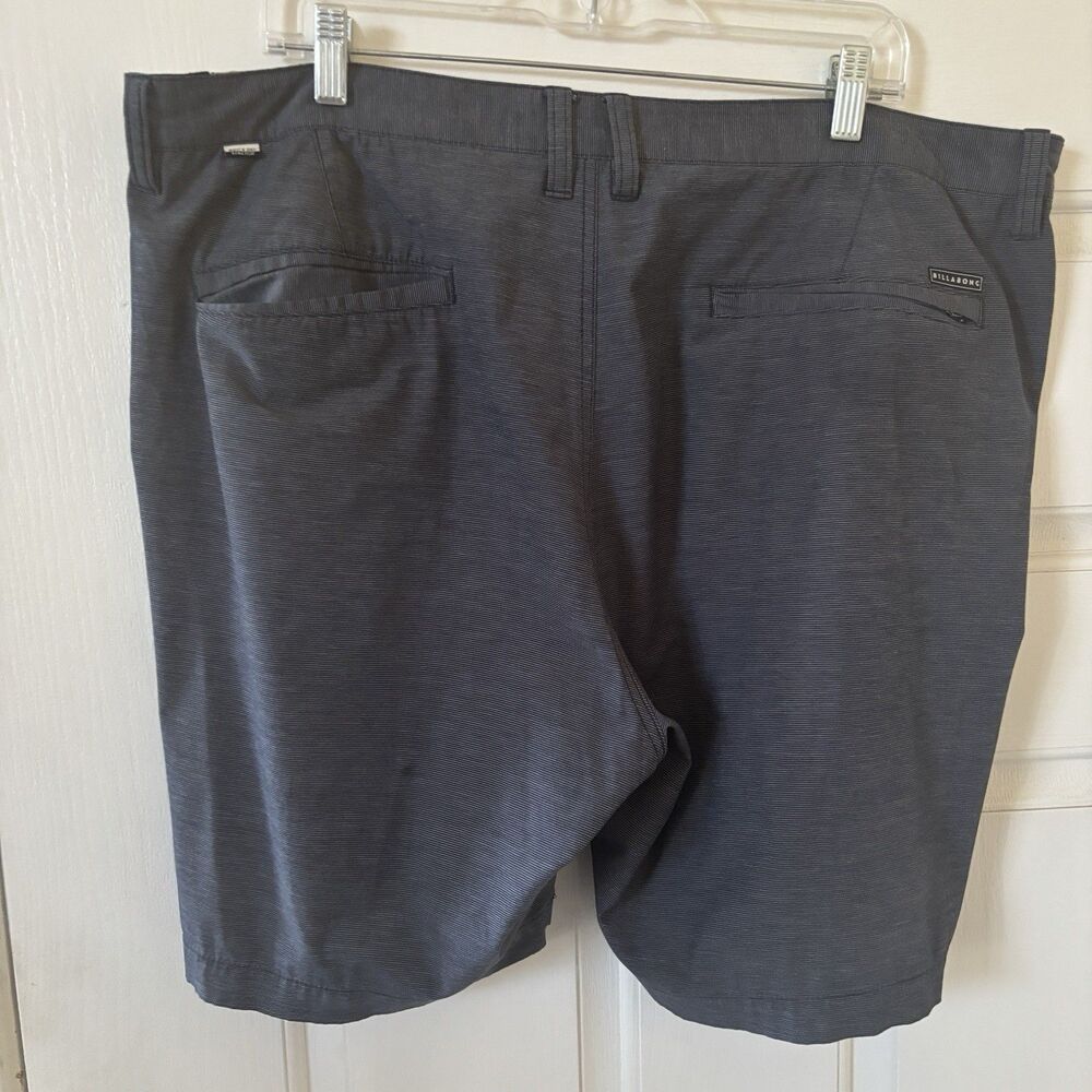 Billabong Mens Crossfire Submersible Stretch Gray Board Shorts 40 Beach Tropical - Picture 9 of 14